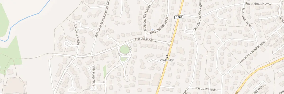 Plan du 11 Rue des Rosiers à Acigné