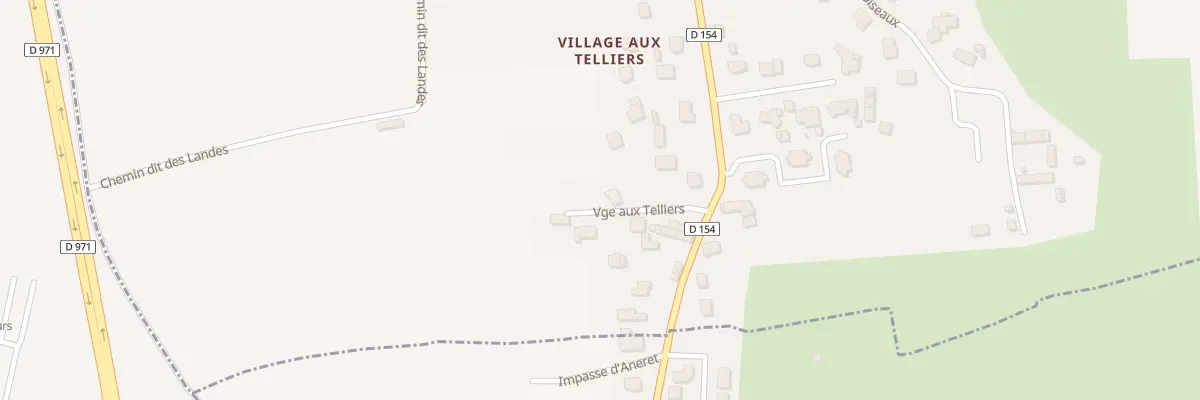 Plan du 22 Village aux Telliers à Anctoville-sur-Boscq