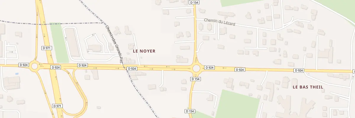 Plan du 5053 Le Noyer à Saint-Planchers