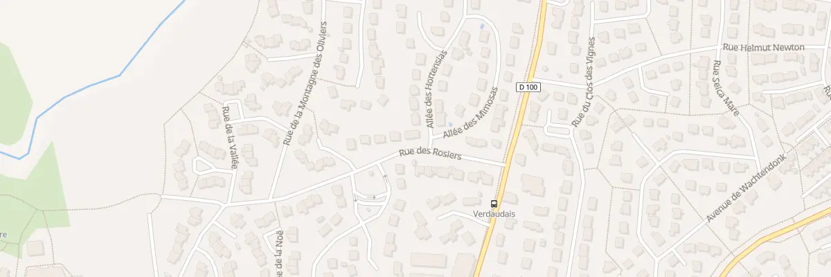 Plan du 8 Rue des Rosiers à Acigné