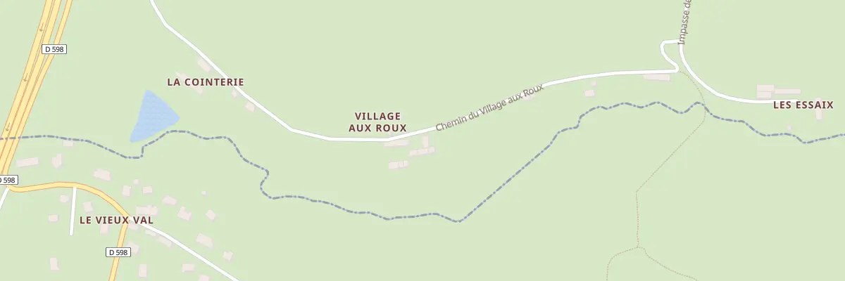 Plan du 5104 Village au Roux à Longueville