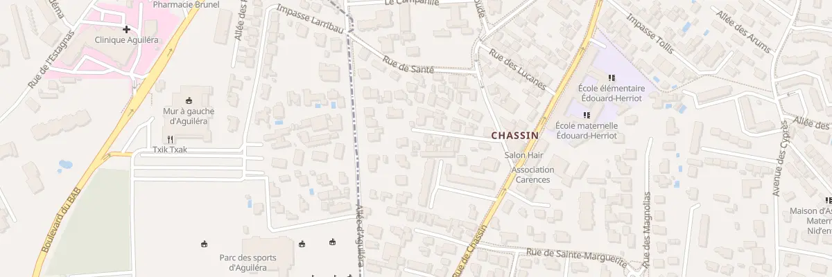 Plan du 13 Rue de Plantecoude à Anglet