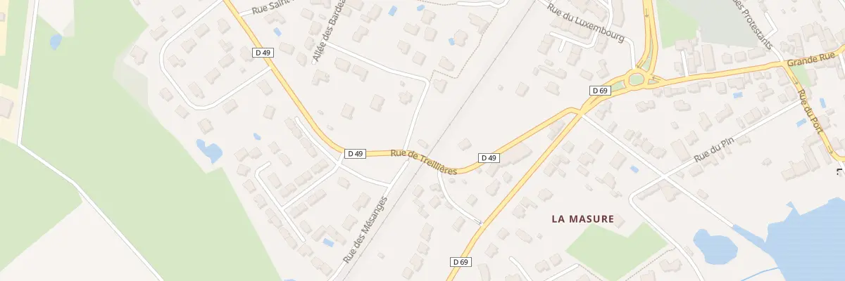 Plan du 176 Rue de Treillières à Sucé-sur-Erdre
