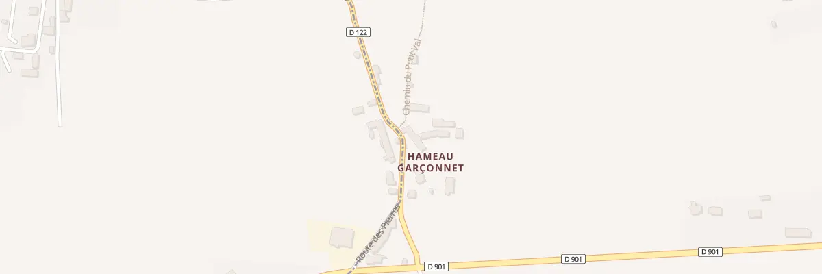 Plan du 10 Hameau Garconnet à Digosville