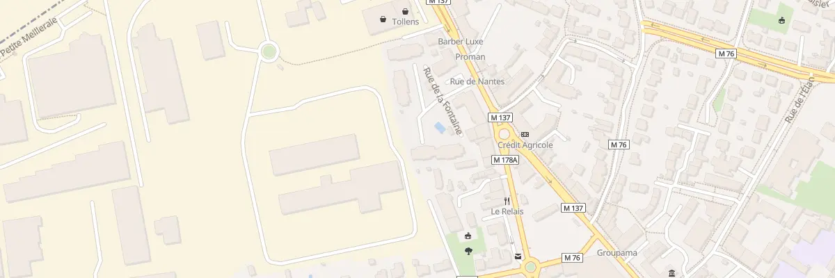 Plan du 5 Rue de la Fontaine aux Sorinières