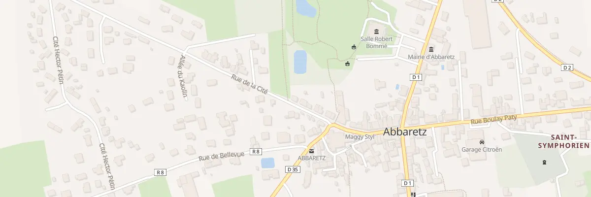 Plan du 12 Rue de la Cité à Abbaretz