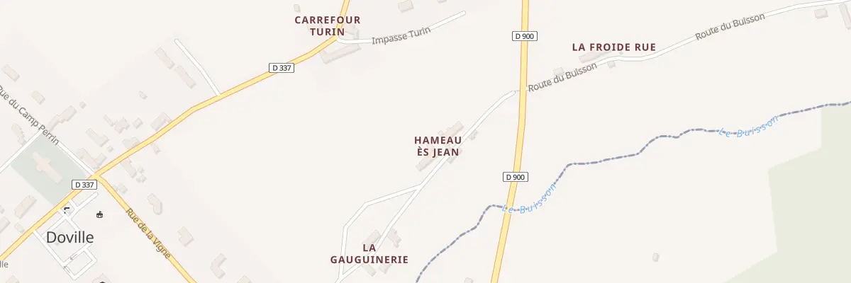 Plan du 5004 Hameau Es Jean à Doville