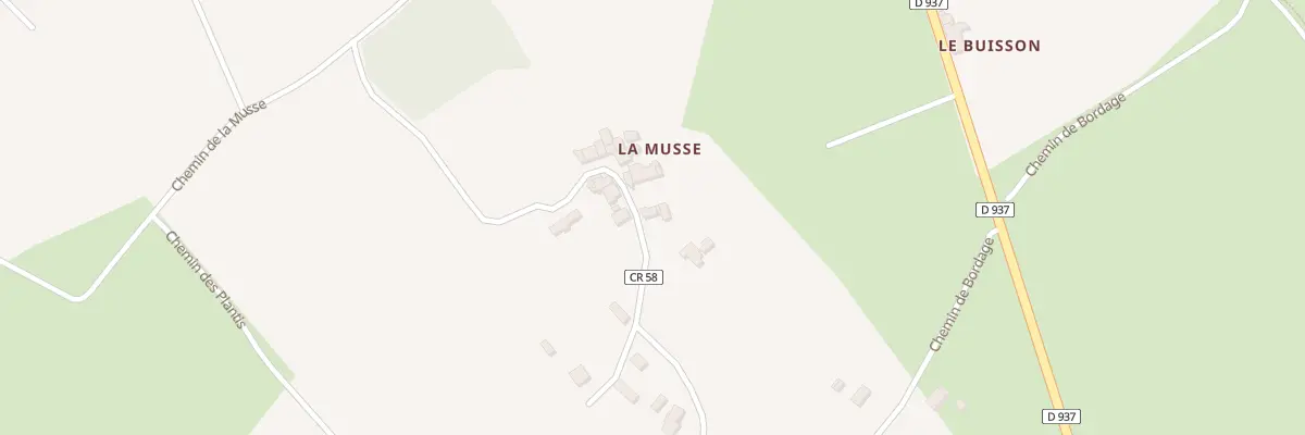 Plan du 30 La Musse au Bignon
