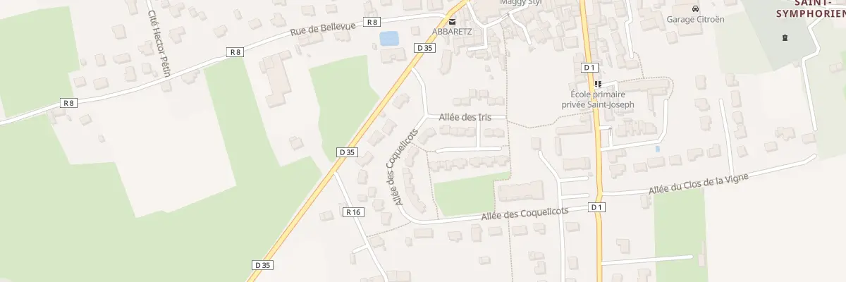 Plan du 23 All des Coquelicots à Abbaretz