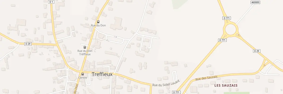 Plan du 8 Rue du Petit Bois à Treffieux