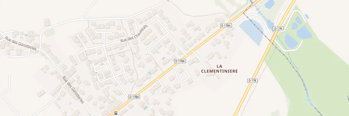 Plan du 267 Rue de la Clémentinière à Pont-Saint-Martin