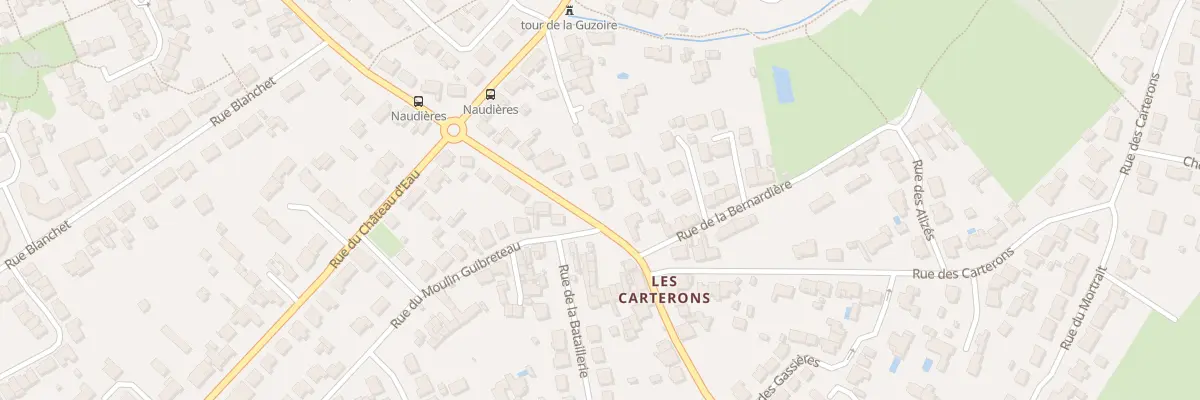 Plan du 13 Rue du Chatelier à Rezé