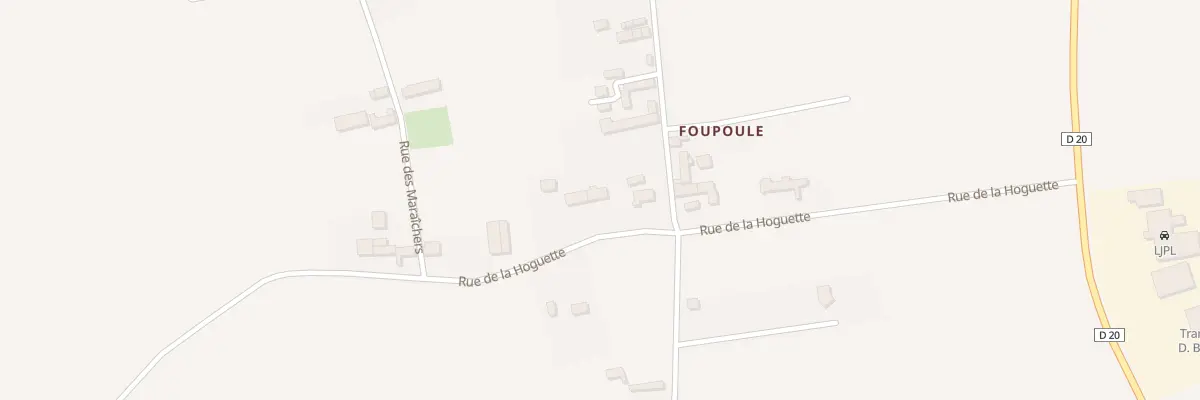 Plan du 8 Rue de la Hoguette Lingreville à Tourneville-sur-Mer