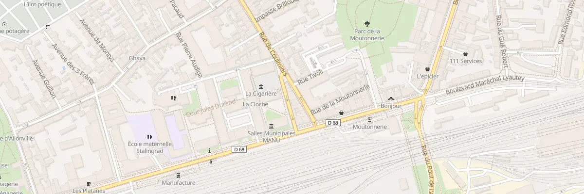 Plan du 9 Rue de Coulmiers à Nantes