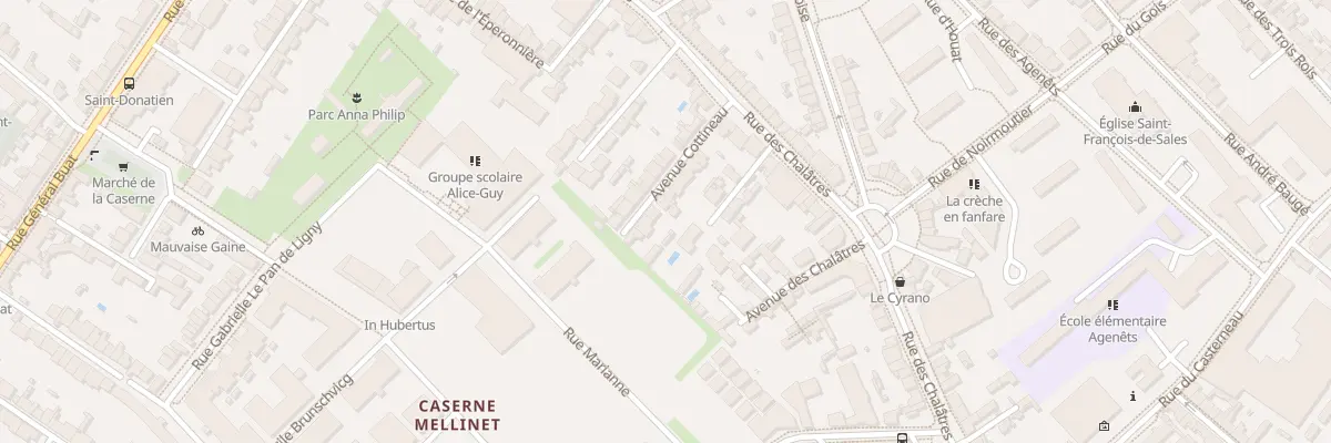 Plan du 9 Imp Cottineau à Nantes