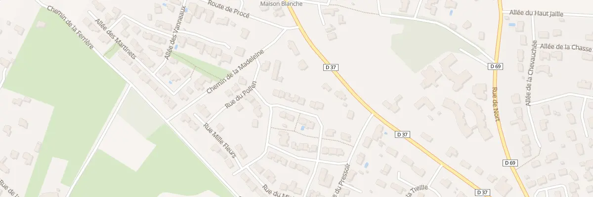 Plan du 184 Rue des Abeilles à Sucé-sur-Erdre