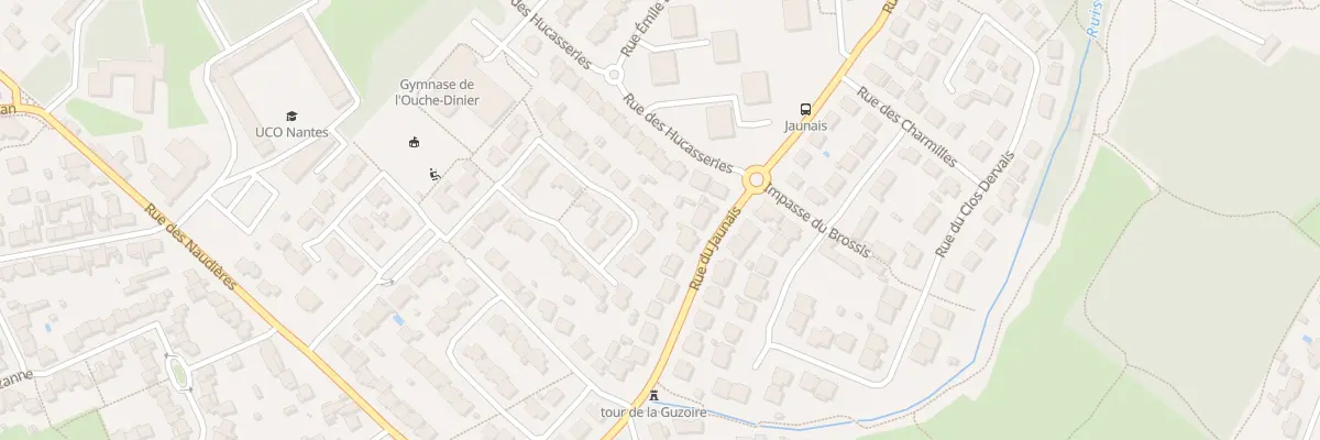 Plan du 19 Rue Jean Baptiste Canclaux à Rezé