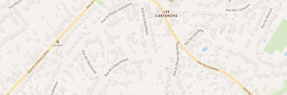 Plan du 10 Rue de la Bataillerie à Rezé