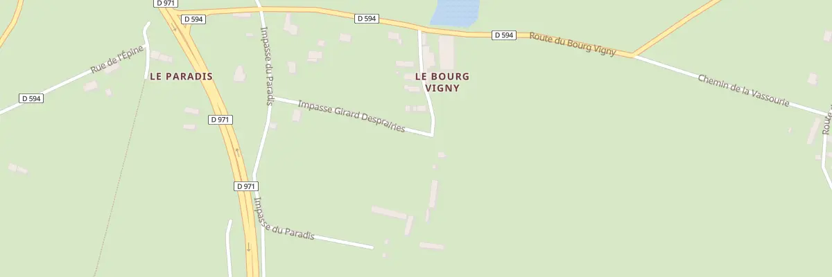 Plan du 5219 Le Bourg Vigny à Longueville