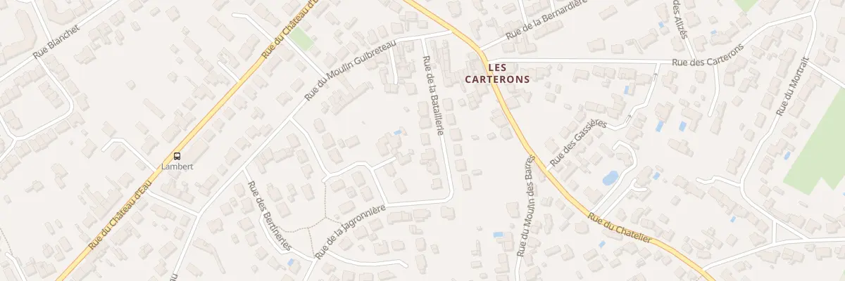 Plan du 6 Rue de la Bataillerie à Rezé