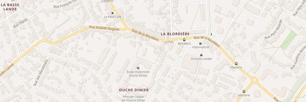Plan du 59 Rue de la Blordière à Rezé