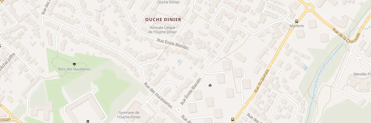 Plan du 17B Rue Emile Blandin à Rezé