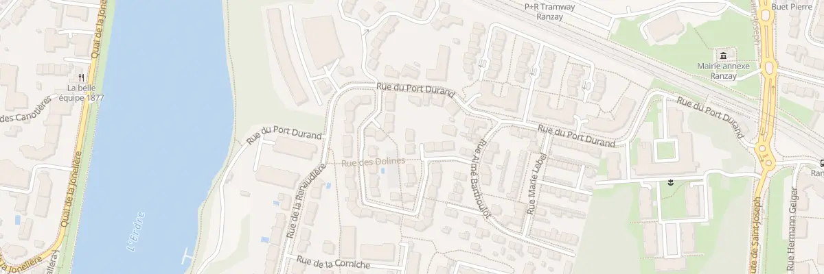 Plan du 113 Rue des Dolines à Nantes