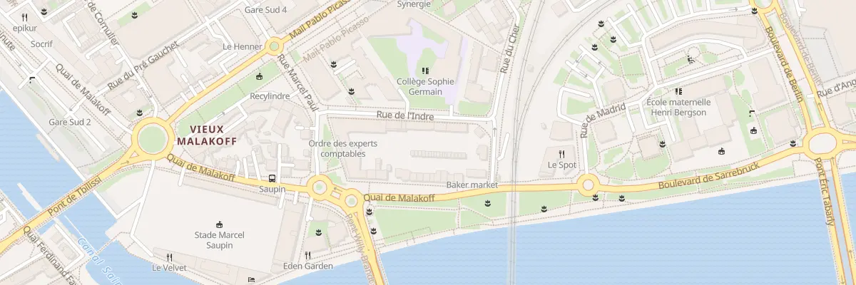 Plan du 9 Rue de l’Indre à Nantes