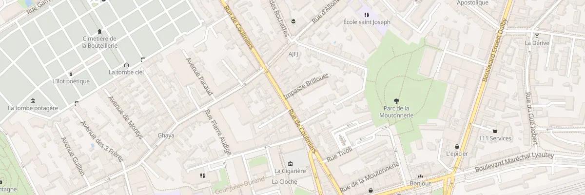 Plan du 24 Rue de Coulmiers à Nantes