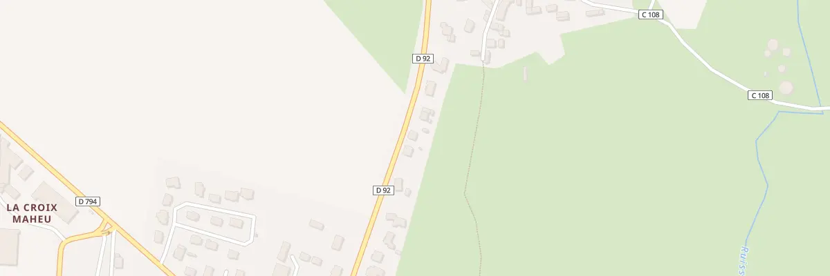 Plan du 25 Rue Raoul Foucher à Sens-de-Bretagne