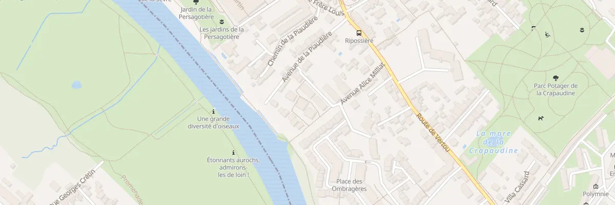 Plan du 38 Av Alice Milliat à Nantes