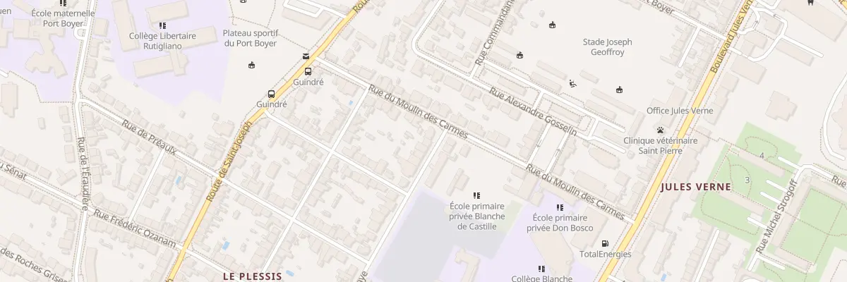 Plan du 4 Rue de la Tullaye à Nantes