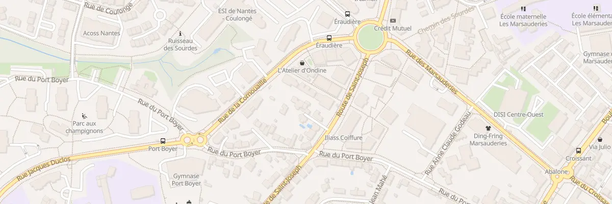 Plan du 155 Rte de St Joseph à Nantes
