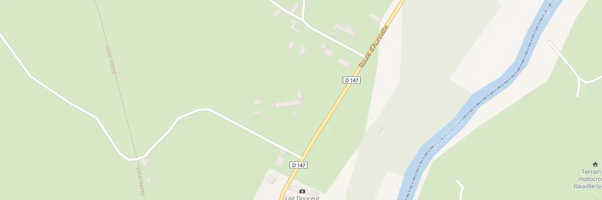 Plan du 23 Rte d’Aureville à Saint-Sauveur-le-Vicomte
