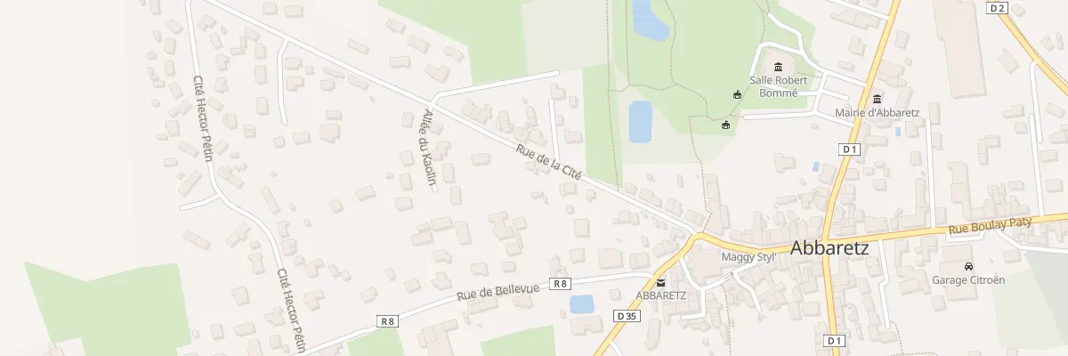 Plan du 15 Rue de la Cité à Abbaretz