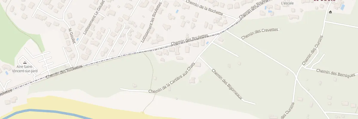 Plan du 120 Che de la Cartière aux Chats à Longeville-sur-Mer