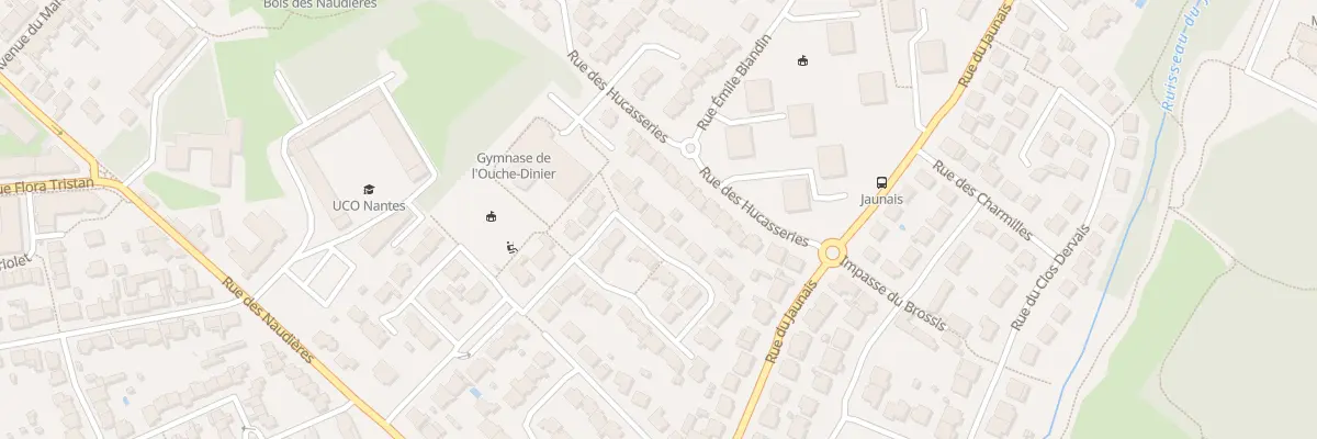 Plan du 11 Rue Jean Baptiste Canclaux à Rezé