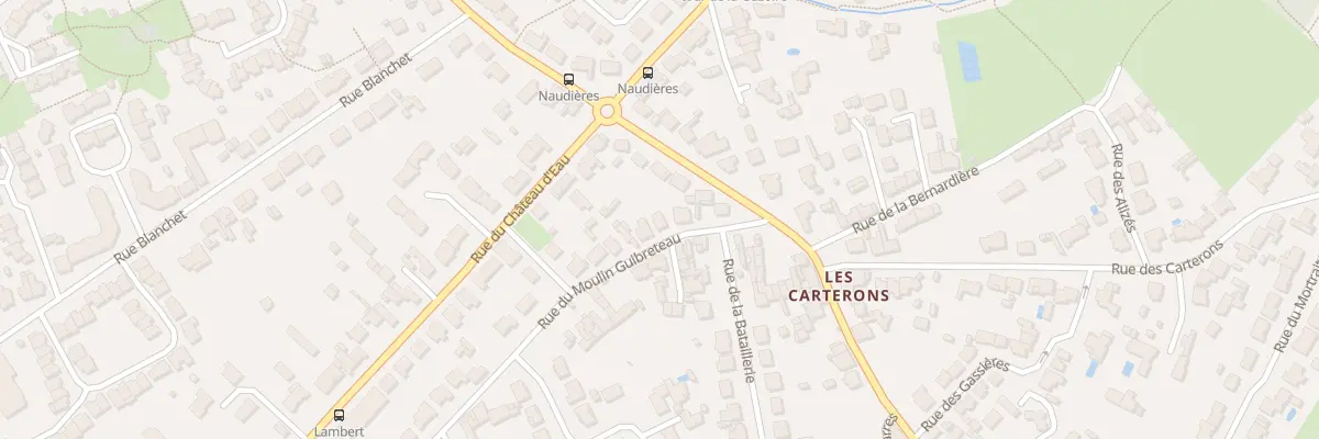 Plan du 8 Rue du Moulin Guibreteau à Rezé
