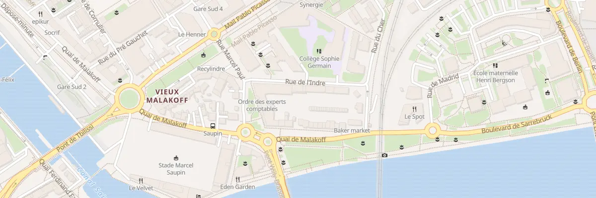 Plan du 17 Rue de l’Indre à Nantes