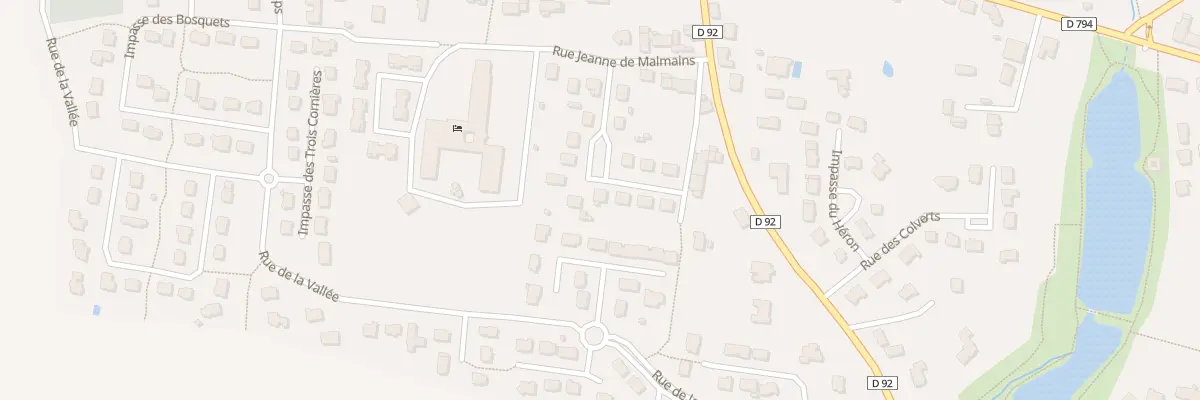 Plan du 14 Rue du Conseiller Beïllard à Sens-de-Bretagne