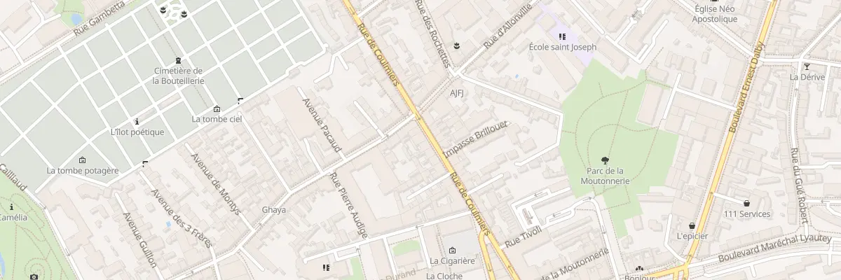 Plan du 27 Rue de Coulmiers à Nantes