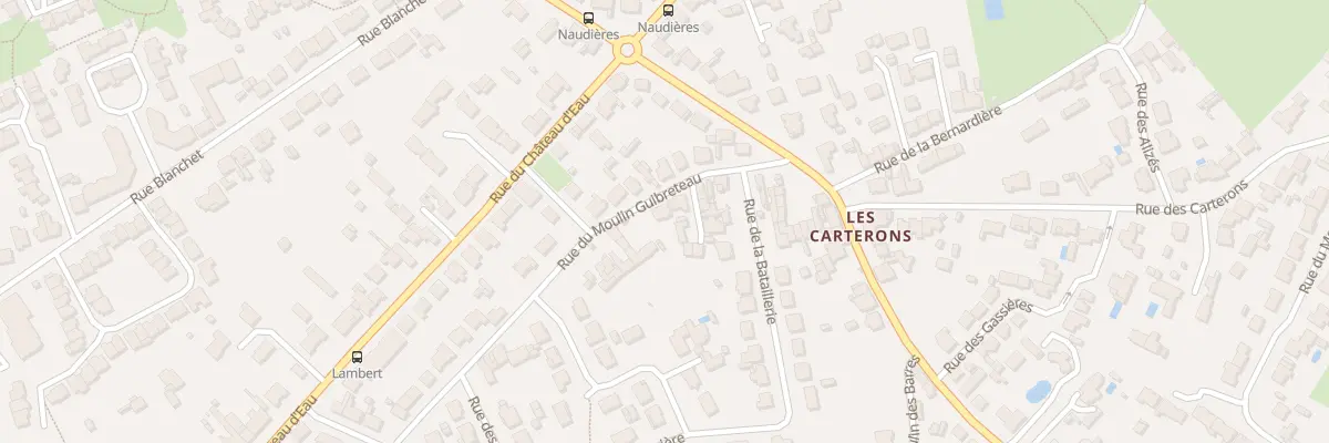 Plan du 29 Rue du Moulin Guibreteau à Rezé
