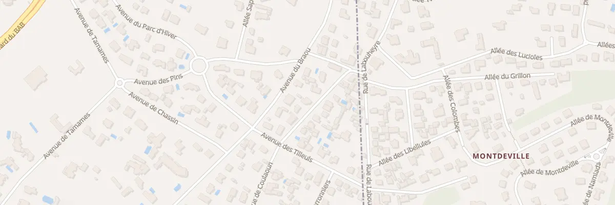Plan du 9 Av Coulaoun à Biarritz