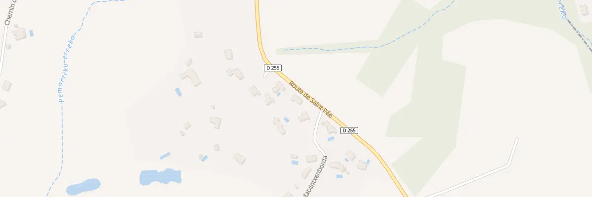 Plan du 2A Che de Matxintxenborda à Arbonne