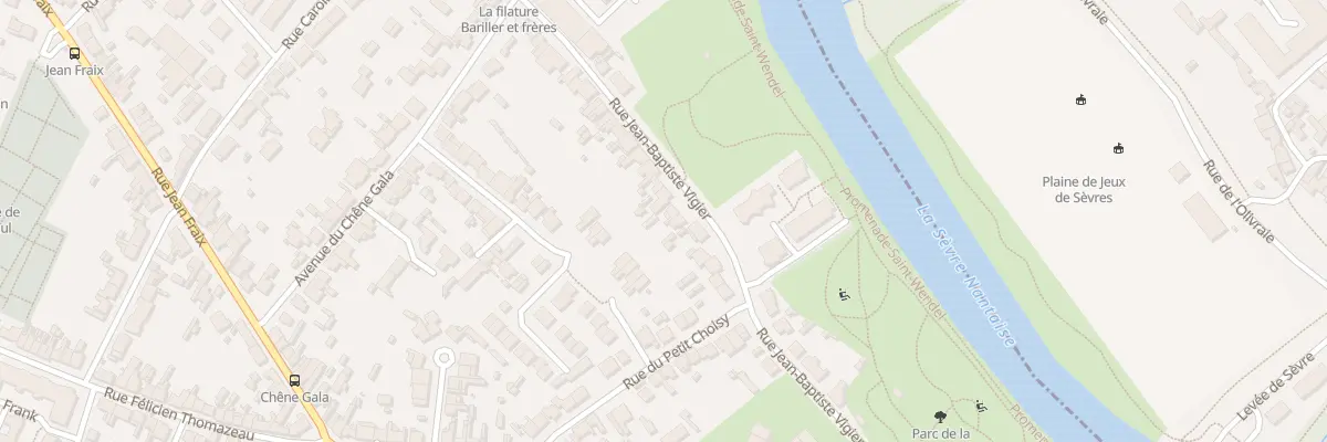 Plan du 138 Rue Jean Baptiste Vigier à Rezé
