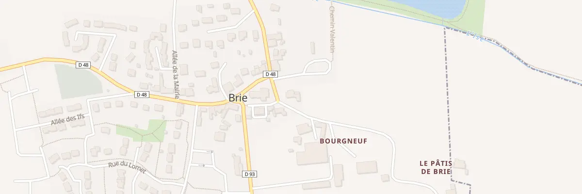 Plan du 12 Rue d’Anjou à Brie