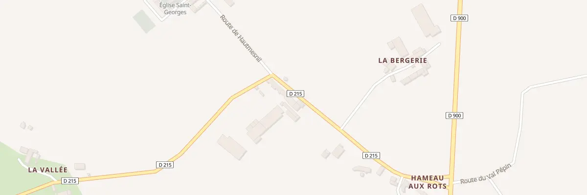 Plan du 11 Rte de Hautmesnil à Saint-Sauveur-le-Vicomte