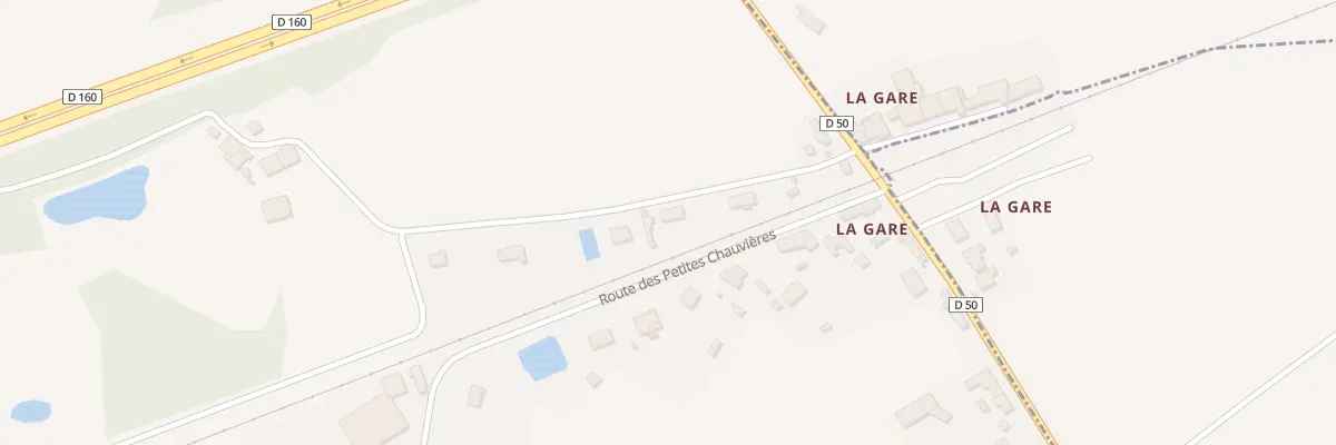 Plan du 5082 La Gare à Landeronde