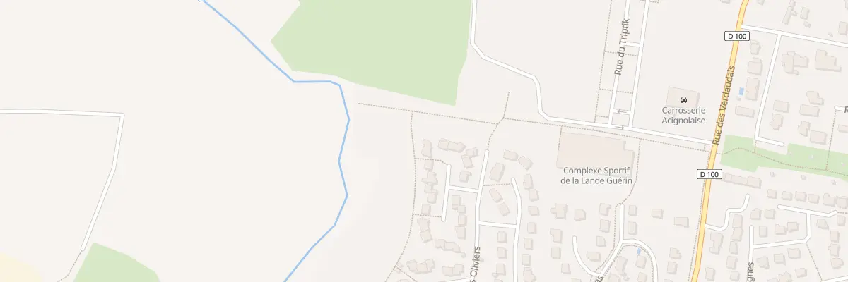 Plan du 49 Rue de la Montagne des Olivier à Acigné