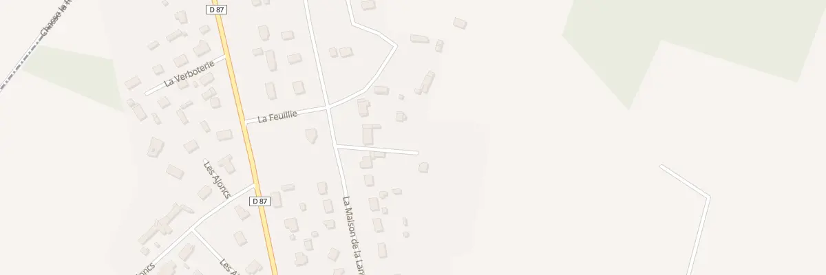 Plan du 46 Maison de la Lande au Mesnil-au-Val
